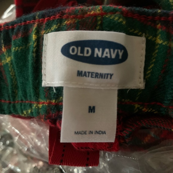 Maternity Plaid Flannel Pajama Pants - Picture 9 of 11